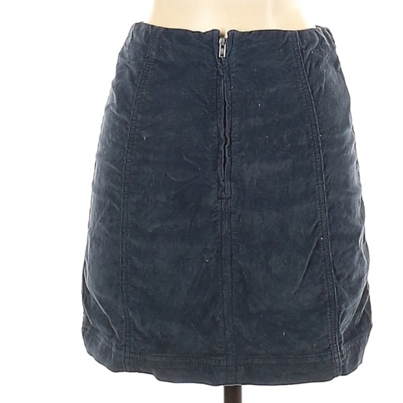 Free People Blue Mini Skirt - Picture 2 of 3